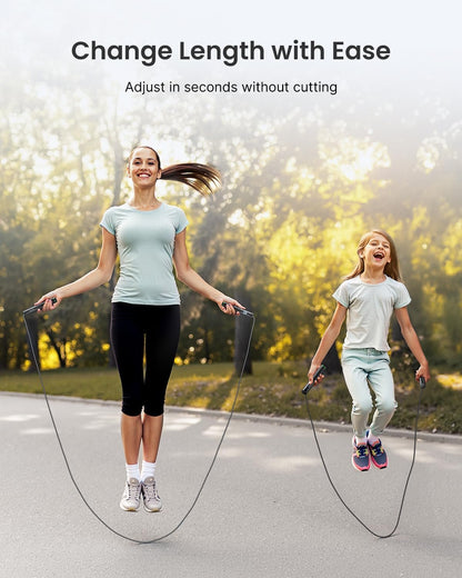 RENPHO Smart Jump Rope, Cordless Jump Rope, High-Speed Jump Rope with Counter, Fitness Skipping Rope with APP Data Analysis, Workout Jump Ropes for Home Gym, Crossfit for Exercise for Men, Women