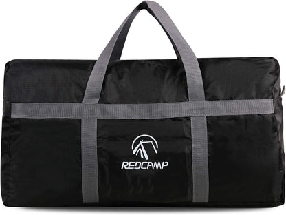 REDCAMP Extra Large Duffle Bag Lightweight, 96L Waterproof Travel Duffle Bag Foldable Thin for Men Women, Black