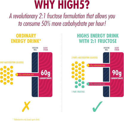 High 5 Summer Fruit Energy Source 2.2Kg