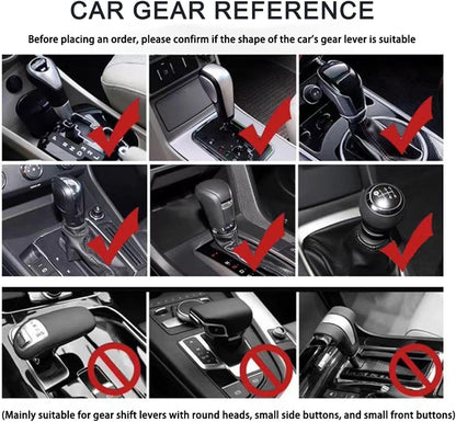 Gear Shift Hoodie Shifter Hoodie Car Decoration Shifter Car Decoration with Anti-Slip Hood Interior Decoration for Car Accessories