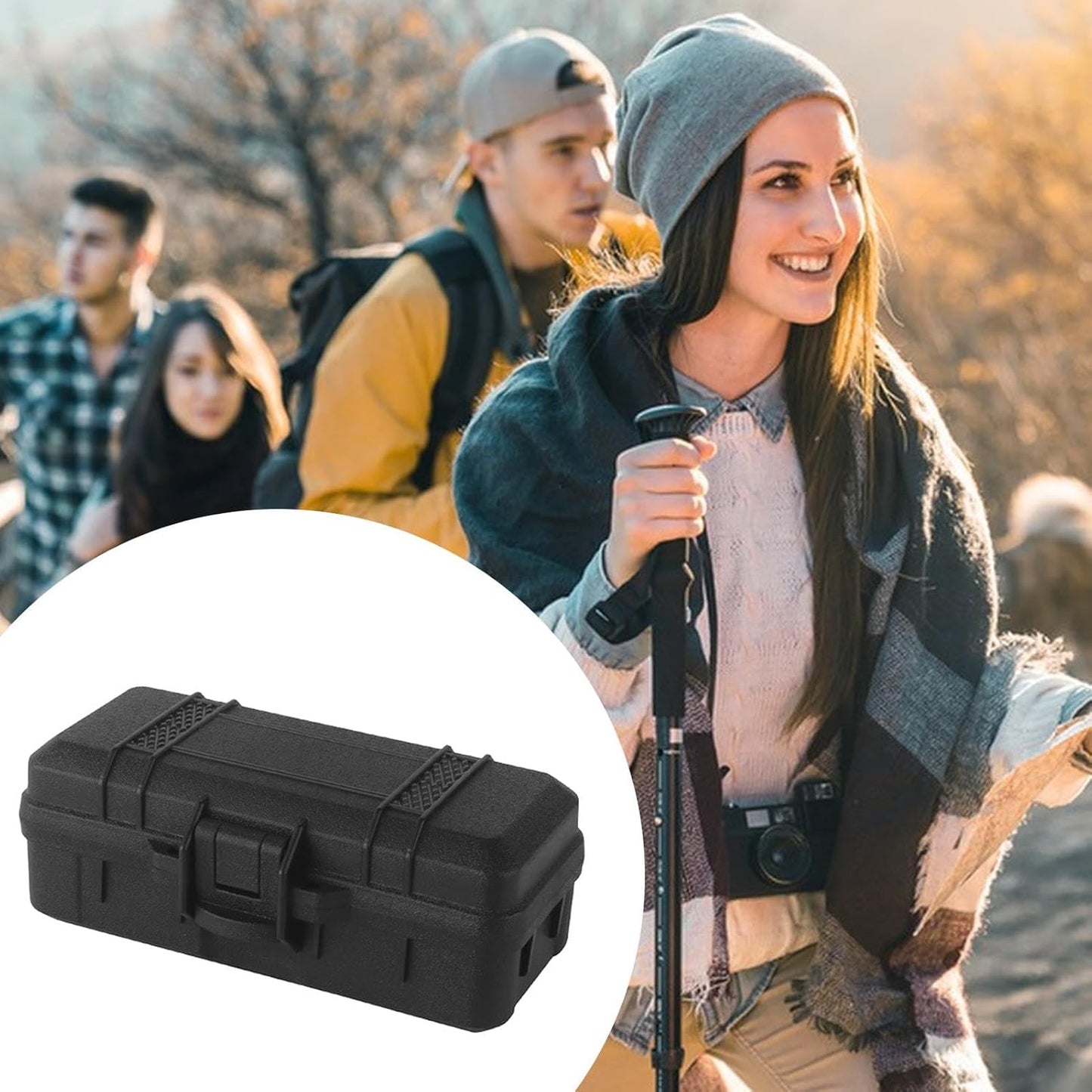 Portable Hard Case, Compact Storage Box, Equipment Protection Case, Versatile Outdoor Storage, Shockproof Hard Case, Tool Storage Container, Waterproof Gear Box, Travel Equipment Case, Multi-Purpose