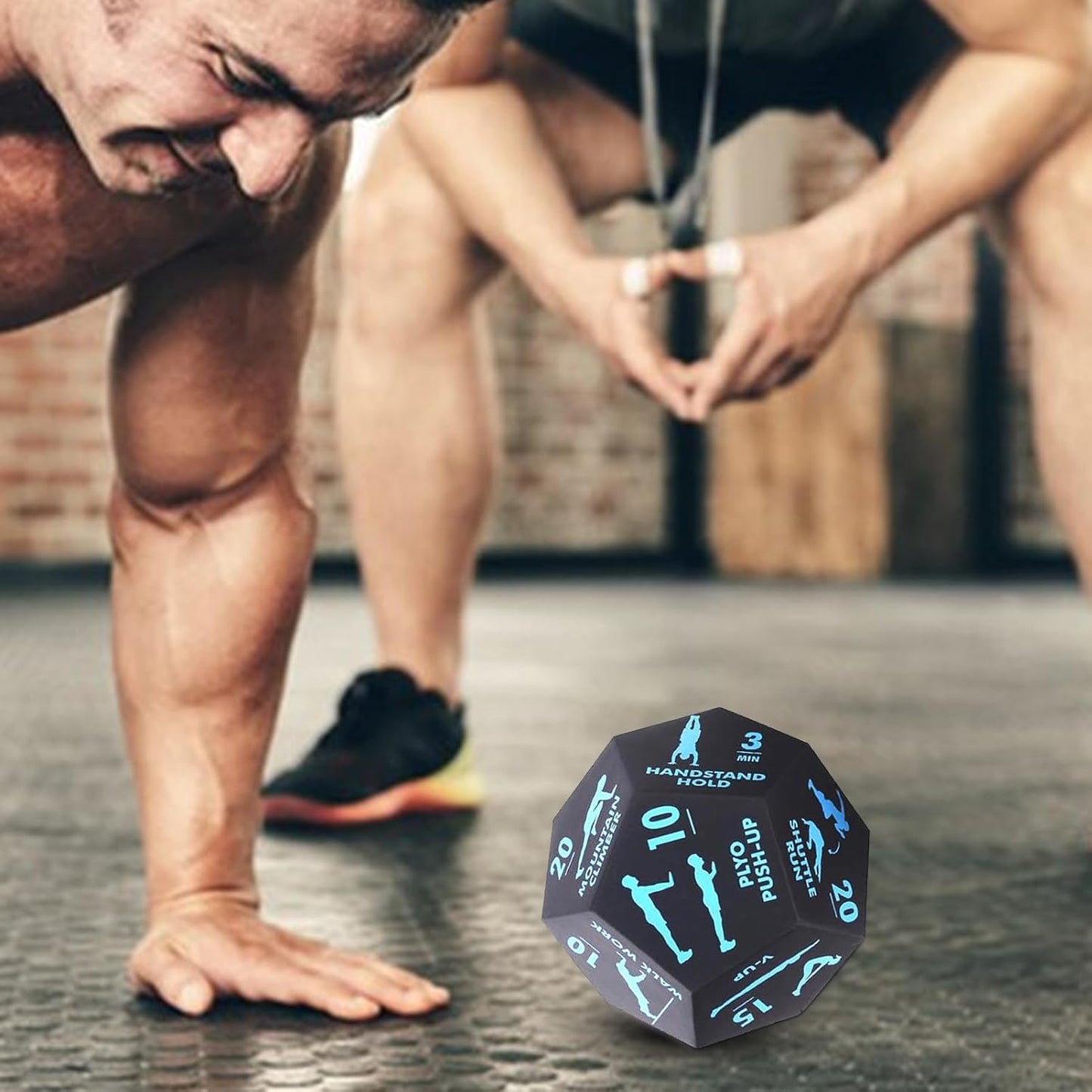 Exercise Dice for Workouts | Fitness Exercise Dice Game,Strength Training Home Gym Accessories for Outdoor Travel Rehabilitation Yoga Team Sports Conditioning