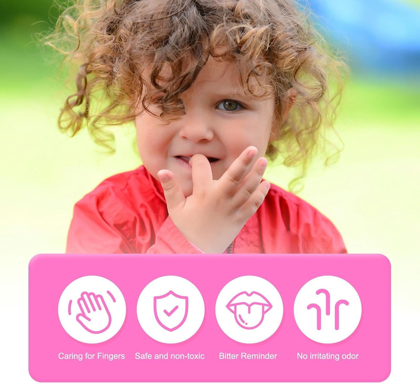 Anti Nail Biting Polish for Kids - 0.5fl oz Nail Bite Stopper,Bitter Taste, Stop Nail Biting Polish, Thumb Sucking Stop for Kids, Anti Nail Biting Polish Nail Biting Care for Kids and Adults