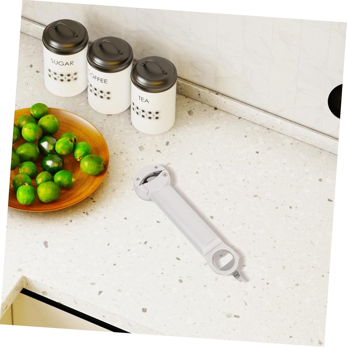 PRETYZOOM Apribottiglie Retrattile Apribottiglie Apriscatole Apriscatole Apriscatole In Acciaio Inox Accessori Per Utensili Da Cucina Gadget Per Anziani Apribottiglie 201 Acciaio Inox