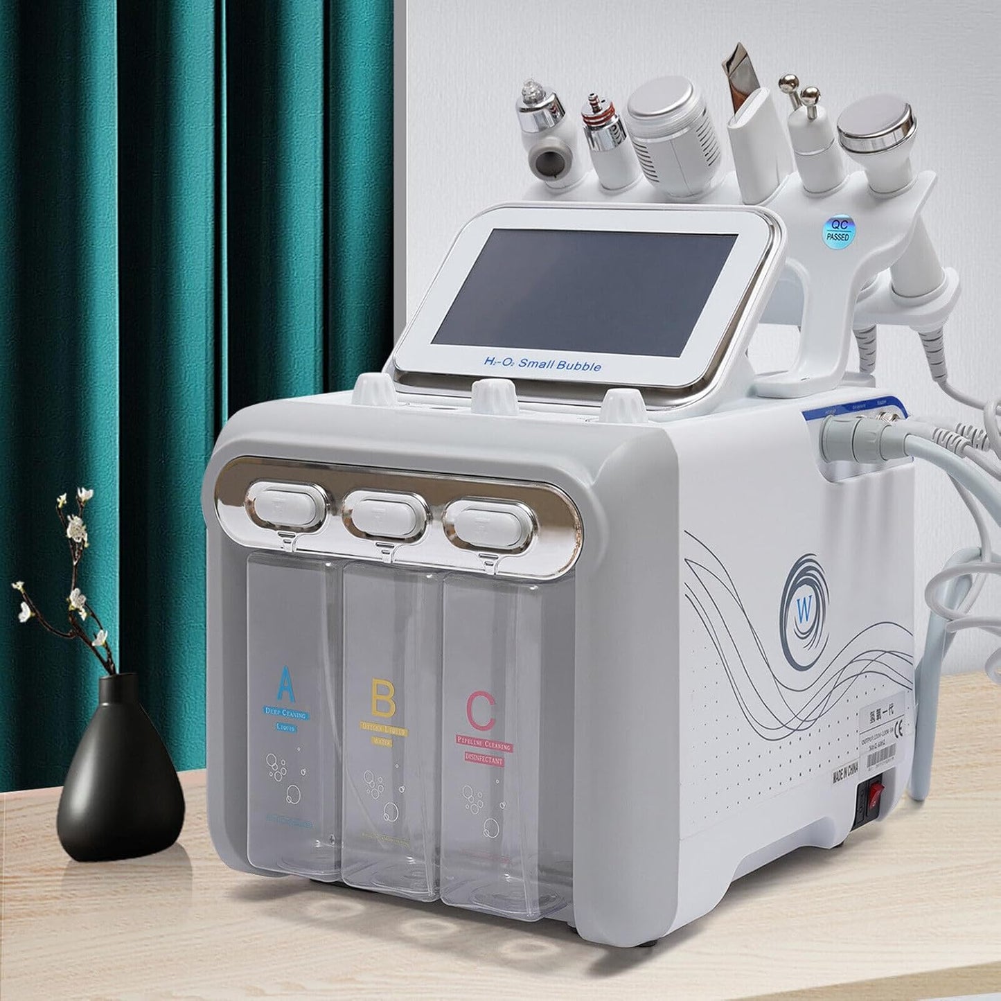 6 In 1 Hydro Dermabrasion Water Facial Skin Care Anti-Aging Skin Care Machine AU