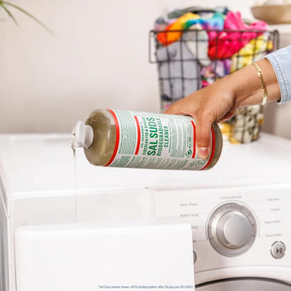 Dr. Bronner's - Sal Suds Biodegradable Cleaner (946 mL) - Concentrated All-Purpose Cleaner for Floors, Laundry, and Dishes, Cuts Grease and Dirt, Powerful Formula