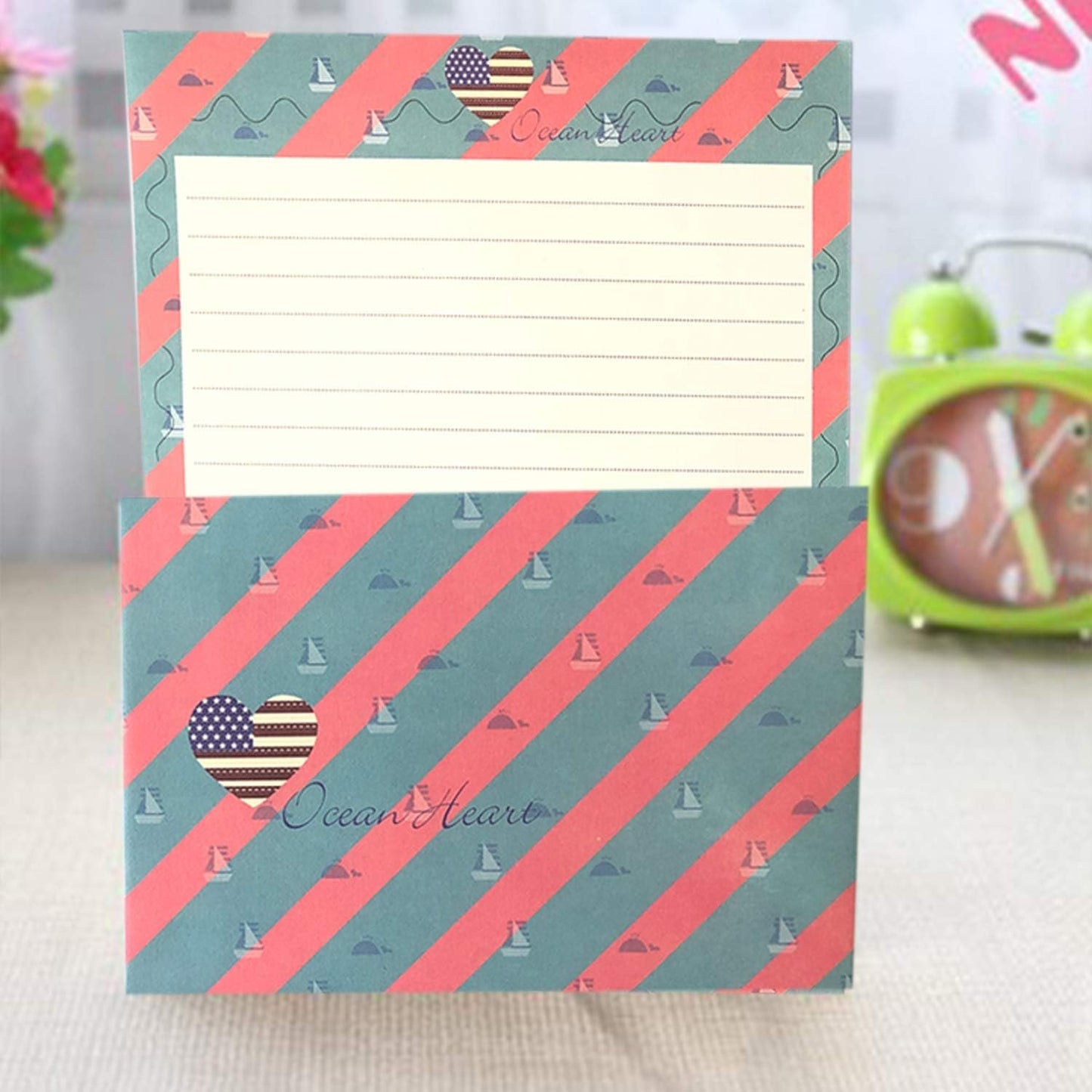 SCStyle 32 Cute Lovely Kawaii Special Design Writing Stationery Paper with 16 pcs Envelopes