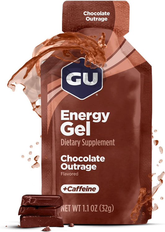 GU Energy - Energy Gels - Chocolate Outrage (with caffeine)