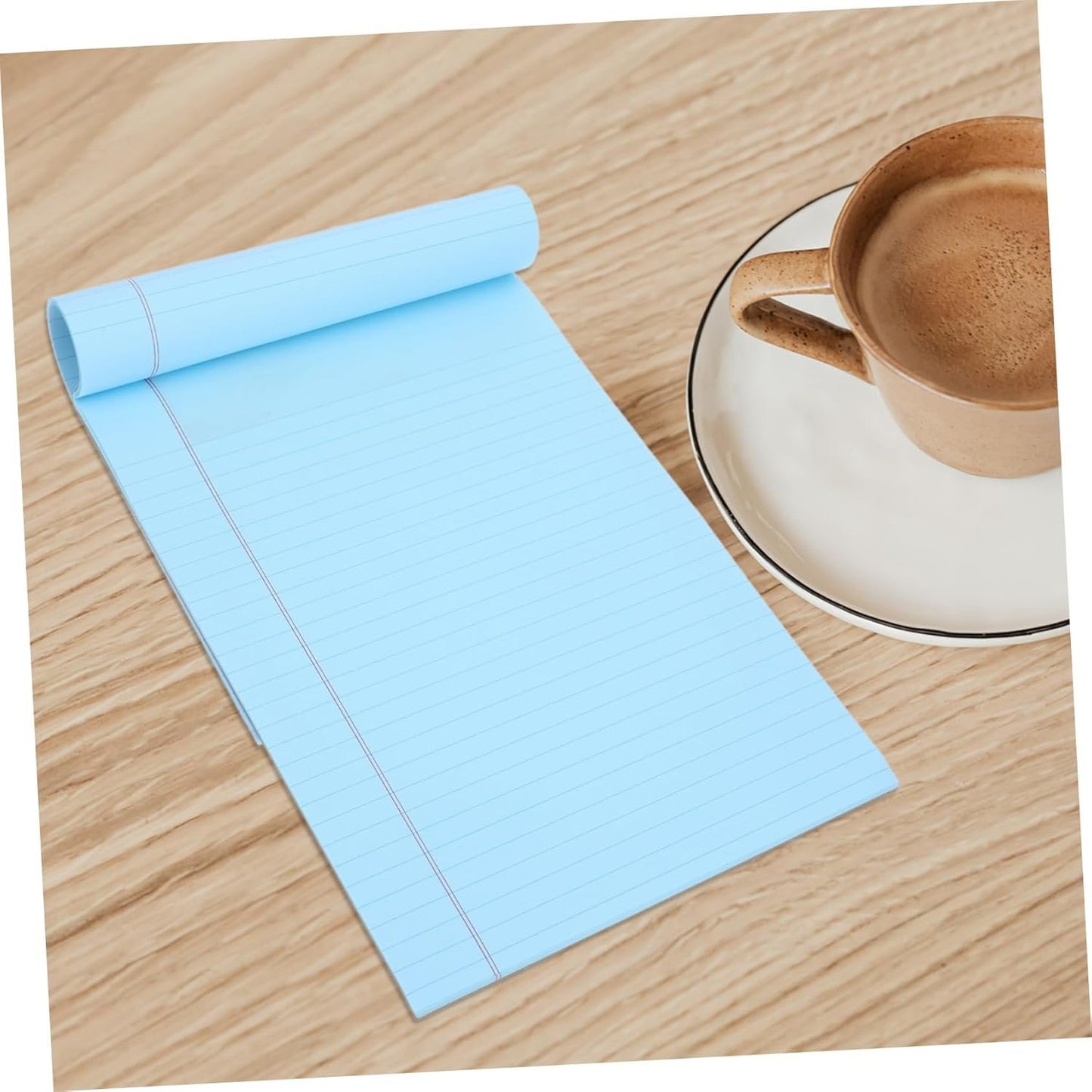 FONDOTIN 4pcs Legal Notepads Wide Ruled Memo Pads for School Office for Quick Notes Smooth for Writing Notebooks for Home Study