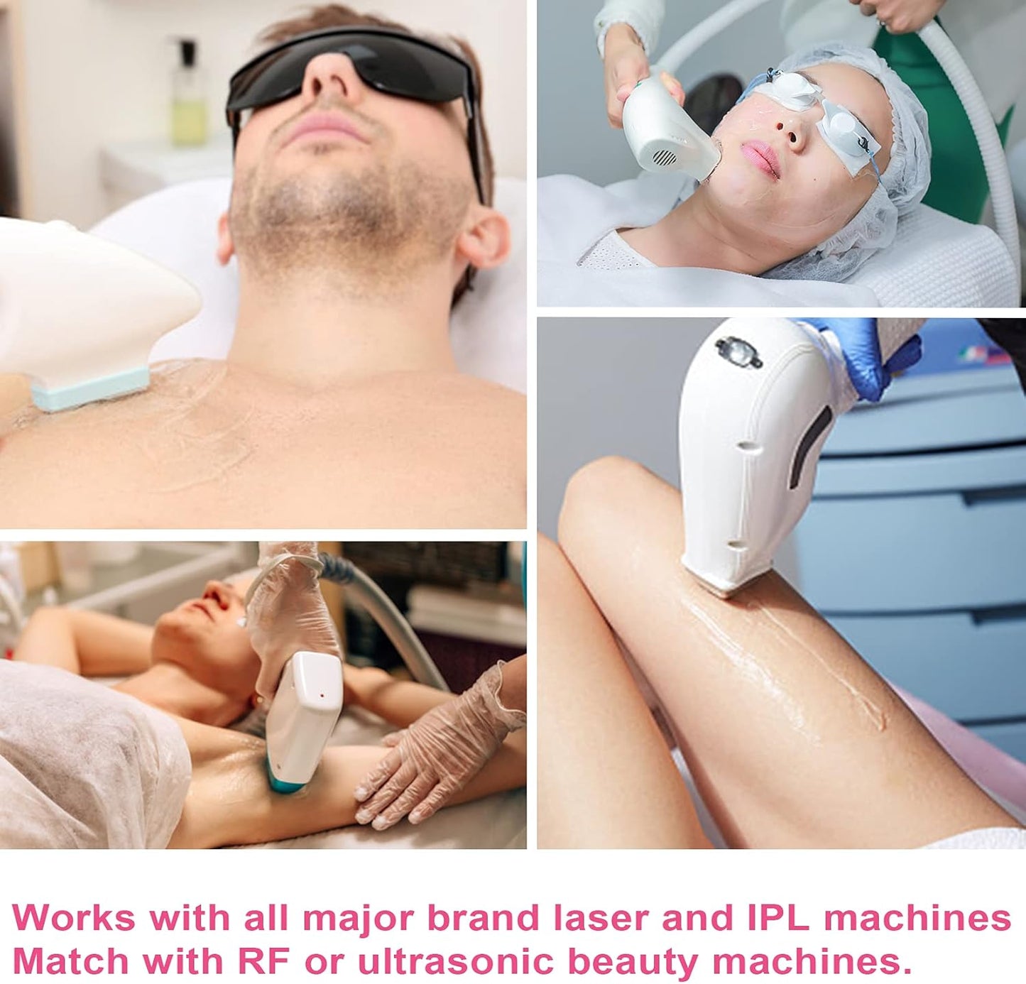 300ML Cooling Gel for Laser Hair Removal Device and Radio Frequency Facial Body Skin Care Machine for Women and Men