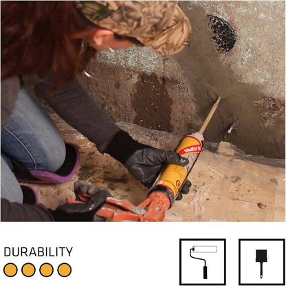 SIKA - Foundation repair - SikaFix Kit - Concrete grey - Injection kit to repair and waterproof cracked foundations - 3-part mortar, injection Ts and grout