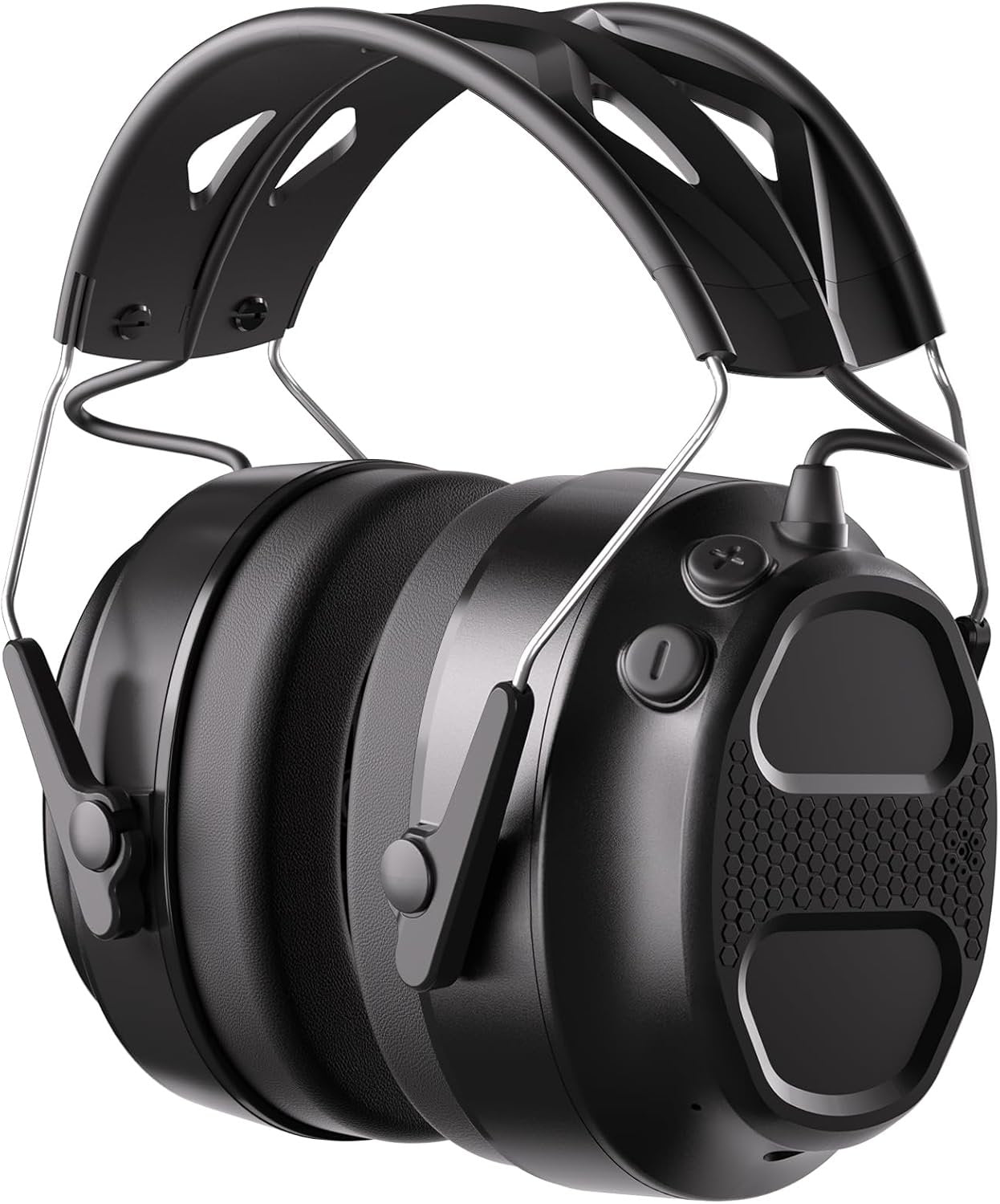 BJKing Bluetooth 5.4 Hearing Protection Headphones with Rechargeable Battery 120H Playtime, Noise Reduction Ear Protection