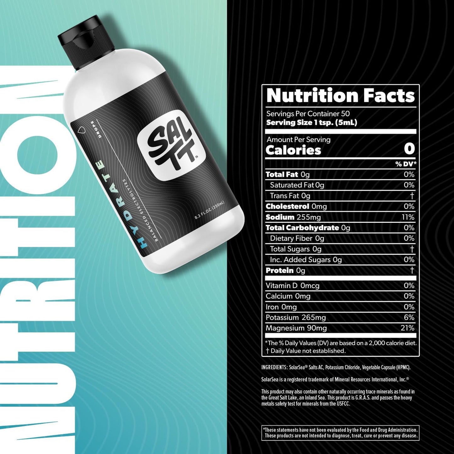 Keto Chow Electrolytes | Electrolyte Hydration Drops Supplement | Sodium, Magnesium, Potassium & Trace Minerals | Unflavored Drink Mix Perfect for Keto Diet and Intermittent Fasting | Sugar Free