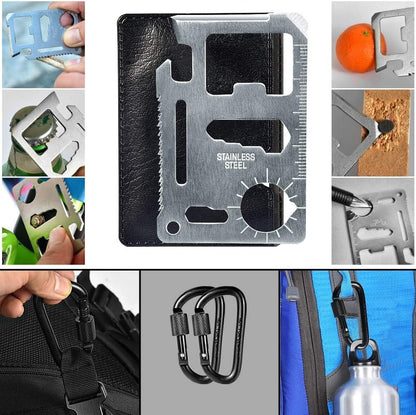 Survival kit,22 in 1 Emergency Survival Kits Camping Survival kit