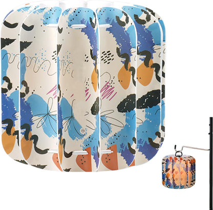 Jigsaw Puzzle Lampshade, Ceiling Lamp Shade, 4.72x4.53 Inches Pendant Fixture Decor, Waterproof Light Replacement Parts for Balconies Camping Picnics Outdoor Lighting Use