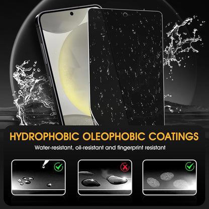 DYNASCO 3 Pack Privacy Screen Protector Compatible with Samsung Galaxy S23 FE, Anti-Spy TPU Hydrogel Protective Film for Samsung Galaxy S23 FE 5G 6.4" - Support Fingerprint Unlock, Self-Healing