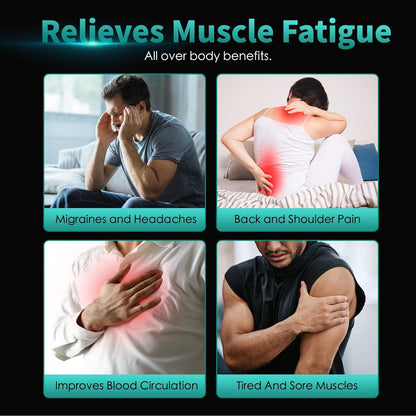 Remology Impact Therapy Massage Gun for Pain Relax – 6-Speed Muscle Massager, Percussion Massage Tool with 4 Heads, Rechargeable Vibrating Massage Gun