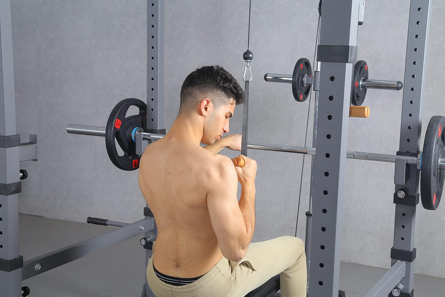 Pull Up Handles Grips Fitness Strap Heavy Duty Cable Machine Handles Training Grip Strength Sling Trainer for Home Gym Pull-up Bars Barbells and Pulling Machines