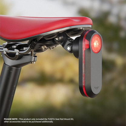 TUSITA Seat Rail Mount Kit Compatible with Garmin Varia RTL510 RTL515 RVR315 Rearview