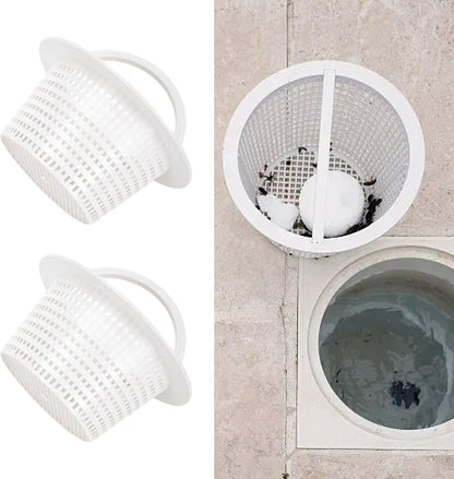 Essential Pool Cleaning Tool AboveGround Pool ThruWall Skimmer Basket, 513330 (2 pezzi)