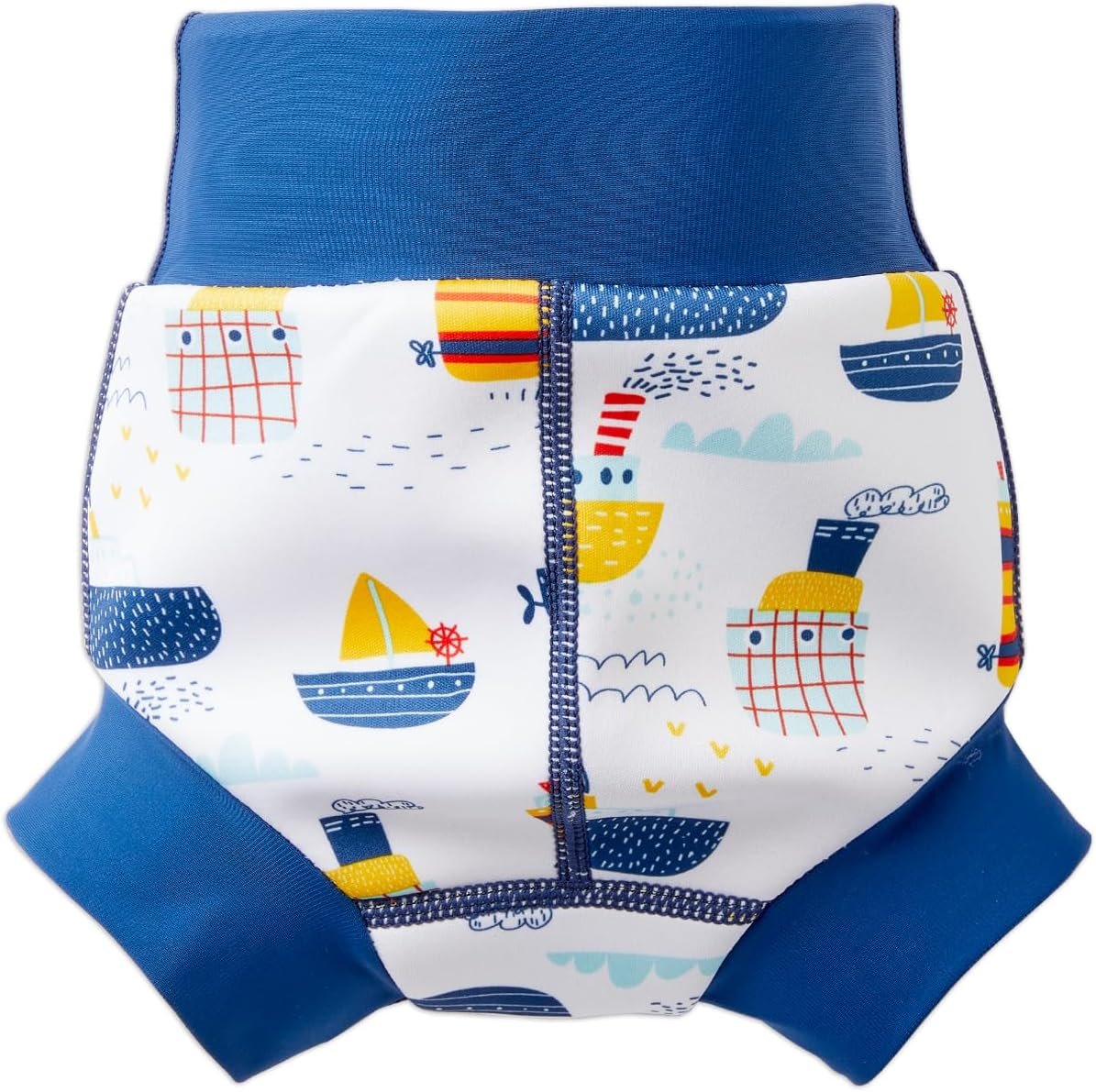 Splash About Happy Nappy Swim Diaper, Tug Boats, 6-12 Months