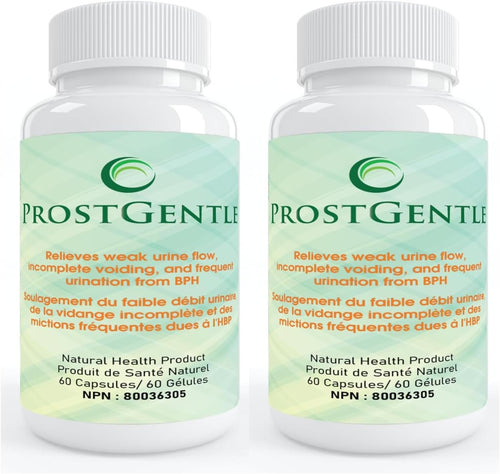 ProstGentle Relieves weak urine flow, Incomplete voiding, and frequent urination from BPH (2)