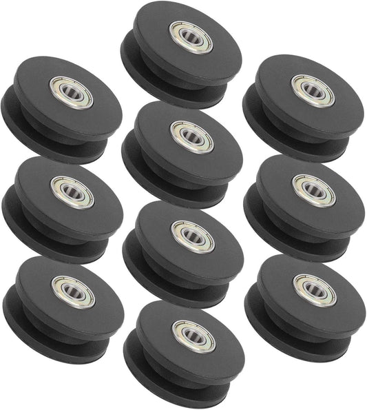 Nylon Bearing Pulley, 50mm Fitness Pulley Home Gym Attachment, Strength Training Accessory Lightweight & Easy to Install at Altitude, Suitable for Health Club