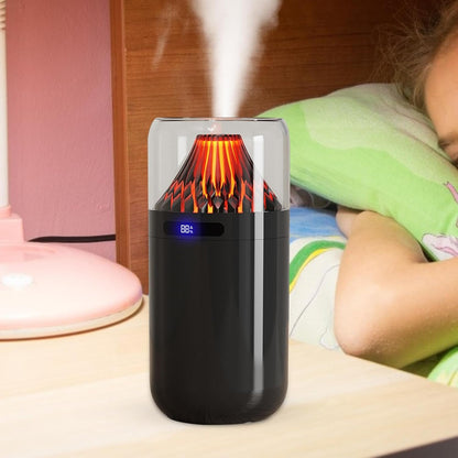 Umidifiers Diffuser, Home Aroma Machine, Portable Mist Maker, Cool Mists Umidifier, 3.07x3.07x6.14 pollici, Ensuring Optimal Comfort & a Soothing Atmosphere for Relaxation Or Sleep
