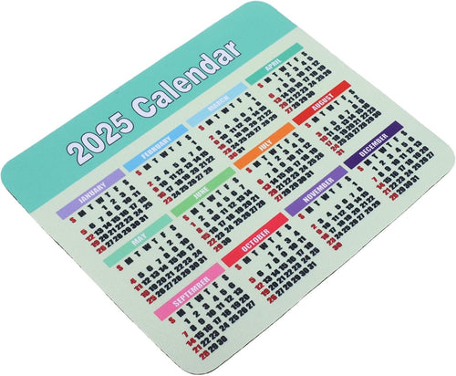 Veemoon Calendar Office Mouse Pad Non Slip Rubber Desk Mat Gaming Mouse Pad for Home Office Unique Design for Enhanced Efficiency Personal Touch