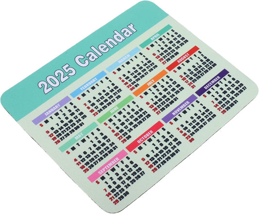 Veemoon Calendar Office Mouse Pad Non Slip Rubber Desk Mat Gaming Mouse Pad for Home Office Unique Design for Enhanced Efficiency Personal Touch