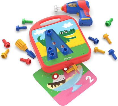 Learning Resources Design & Drill ABCs & 123S, Multicoloured Learning Toy for Little Kid, Ages 3+