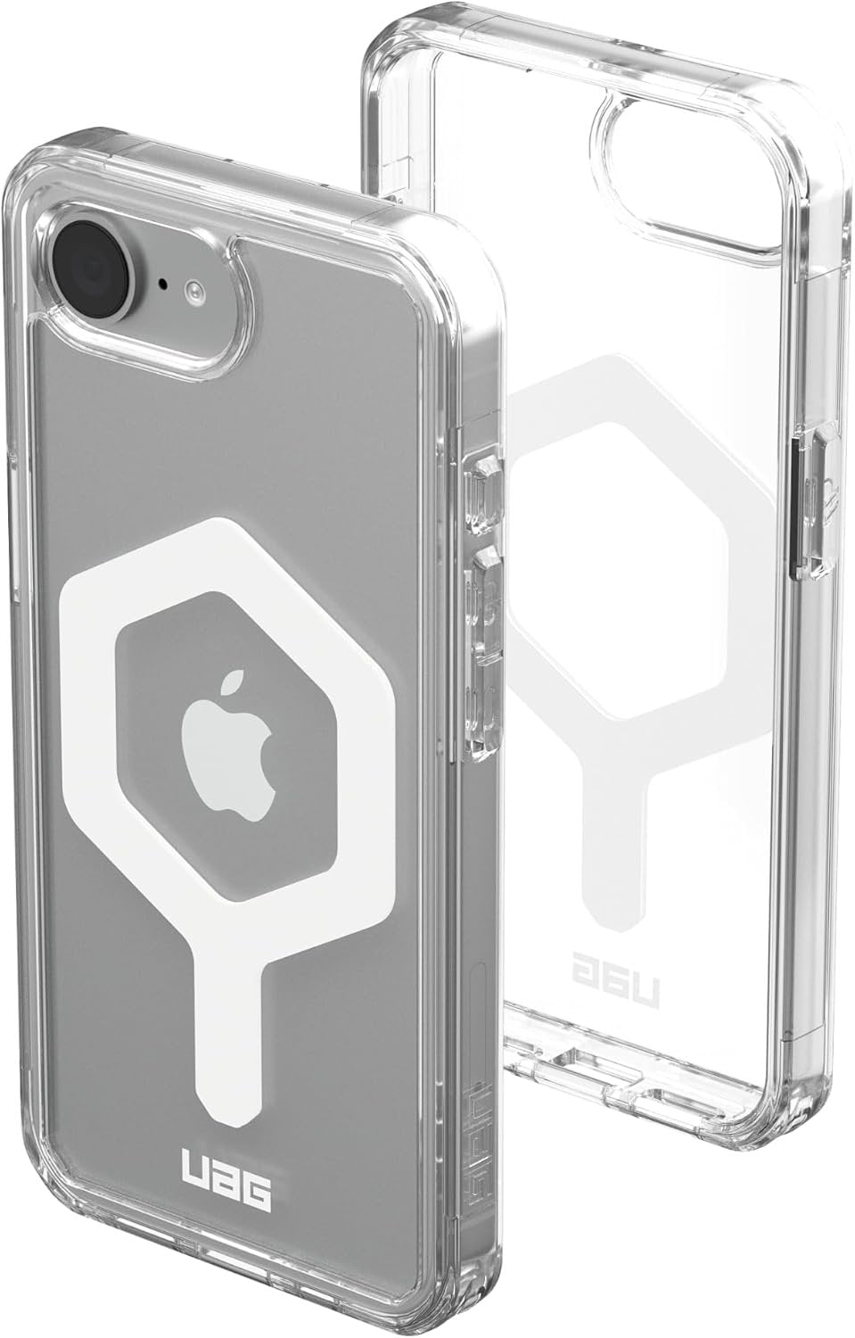 URBAN ARMOR GEAR UAG Designed for iPhone 16e Case Plyo - Compatible with MagSafe Anti-Yellowing Rugged Military Grade Drop Proof Protective Cover, Ice/White
