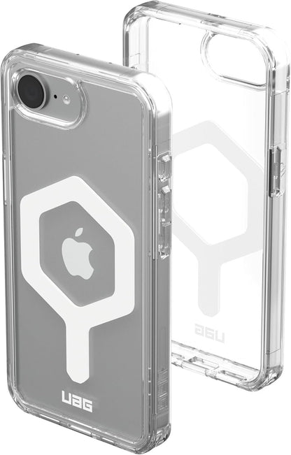URBAN ARMOR GEAR UAG Designed for iPhone 16e Case Plyo - Compatible with MagSafe Anti-Yellowing Rugged Military Grade Drop Proof Protective Cover, Ice/White