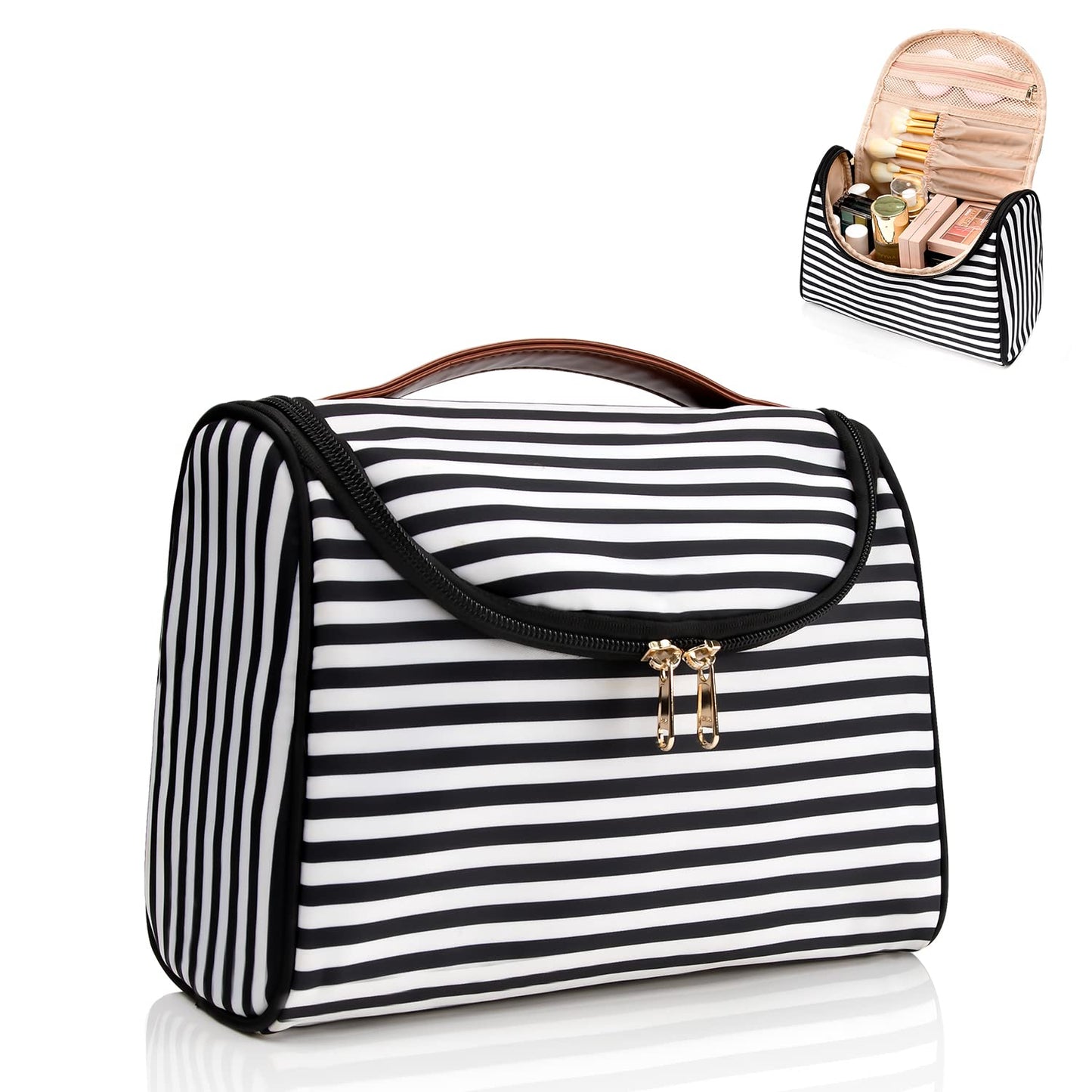 Ethereal Travel Makeup Bag, Toiletry Bag for Women, Make Up Bag, Travel Bag for Travel Accessories Large Capacity Cosmetic Bag