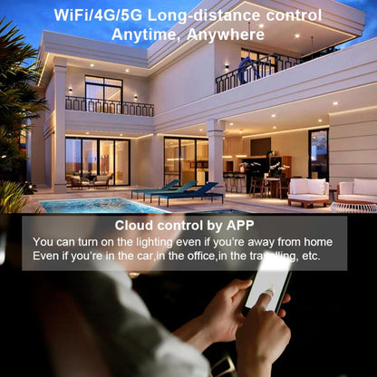 TUNICHX RGBW SMD FCOB 5 PIN LED Strip 2.4 GHz WiFi Group Controller Alexa Google Home Smartphone APP Control Compatible with WR01RF LM096 FUT095 FUT096 B3 T3 Mi-Boxer/Mi-Light RGBW Remote