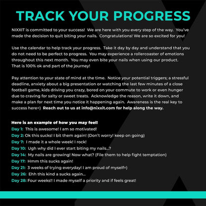 NIXXIT Nail Biting Treatment for Adults - Stop Nailing Biting Pen and Thumb Sucking for Adults & Children - Non Glossy Bitter Taste - Safe & Effective Solution - USA Made