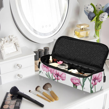 FRODOTGV Borsa da viaggio impermeabile da donna con cuscinetto resistente al calore, organizer per strumenti per lo styling dei capelli, per ferri da stiro, utensili caldi e accessori per la cura dei