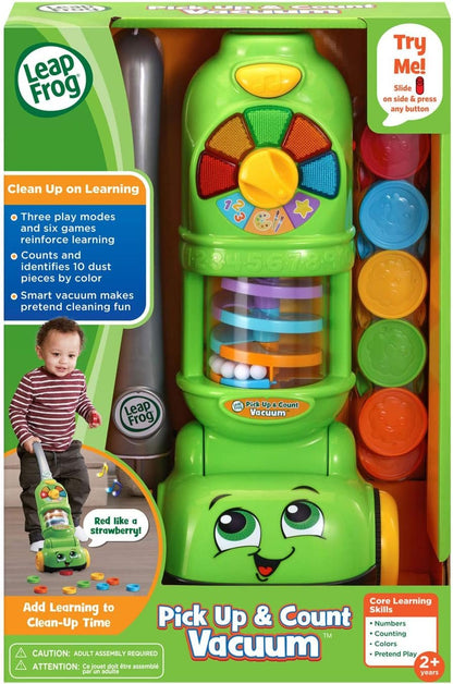 LeapFrog Pick Up and Count Vacuum, Green