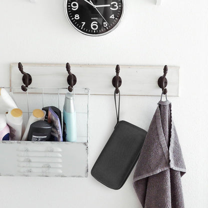 Generisch a clip per parrucchieri, borsa per accessori da , contenitore portatile per trimmer in bagno, salone, campeggio, casa, parrucchiere, cura dei capelli