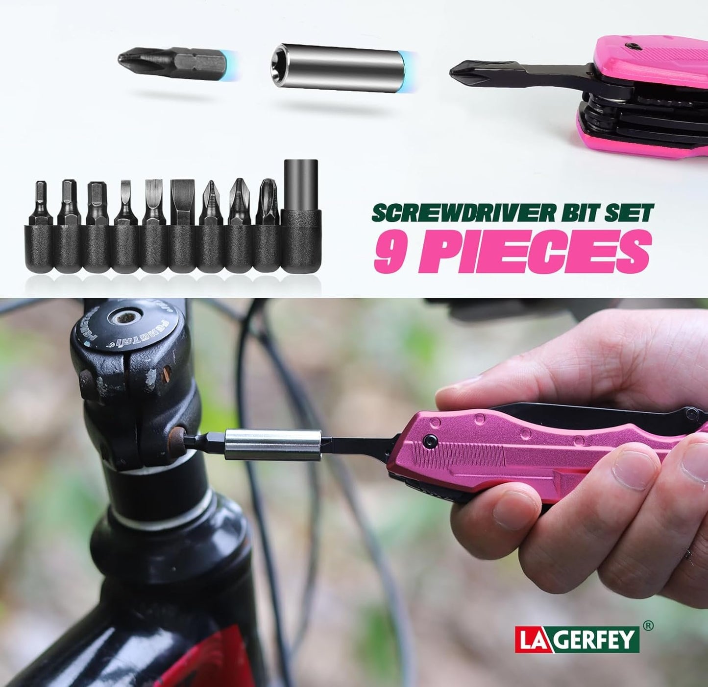 Gifts for Women Wife Mom Girlfriend - Mothers Day Gifts, Stocking Stuffes for Women - Birthday Gift for Woman, Sister, Her, Mothers Day Christmas Womens Gift - Pink Multitool