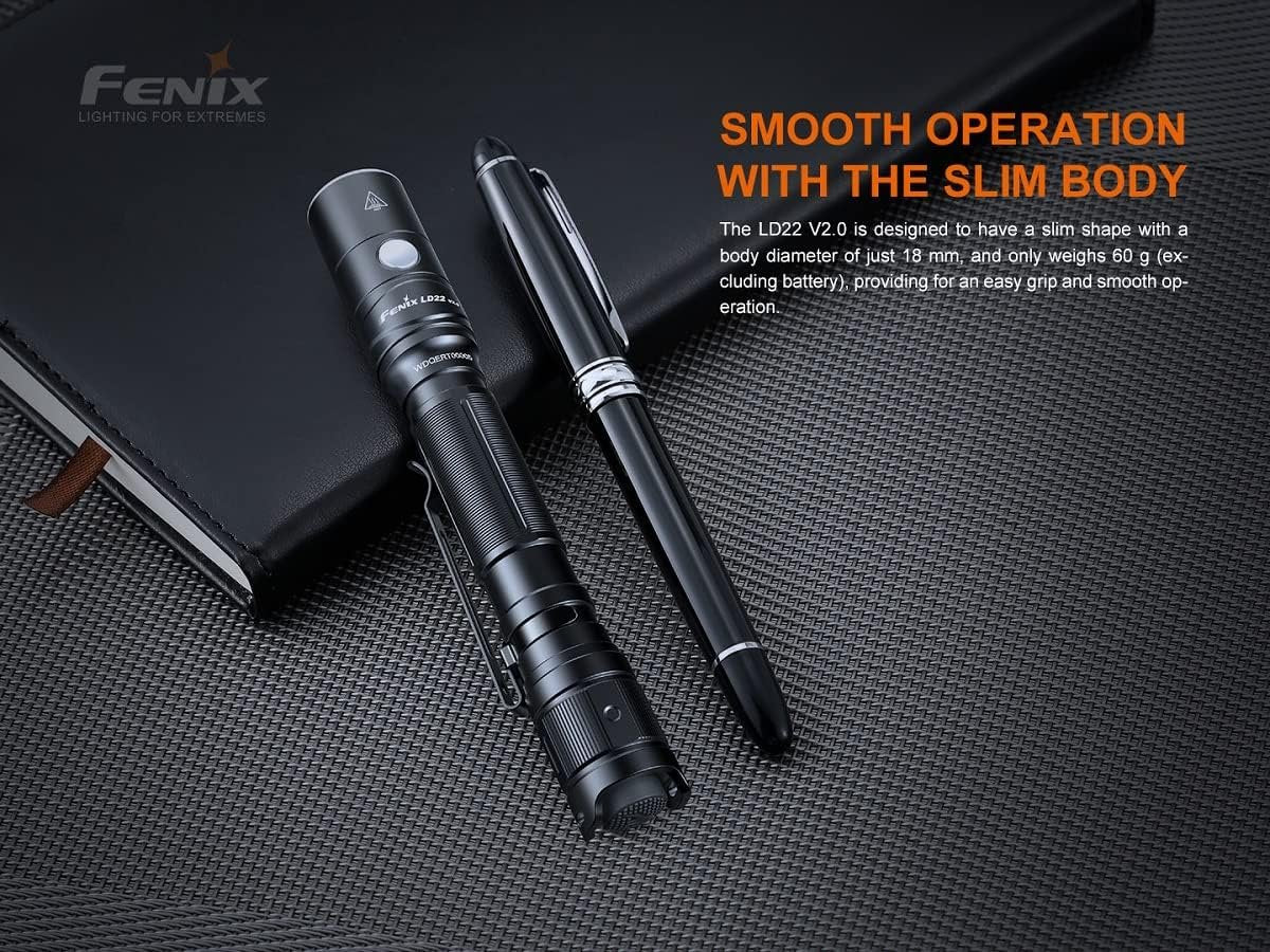 Fenix LD22 V2.0 Multipurpose Rechargeable Flashlight ** Canadian Edition