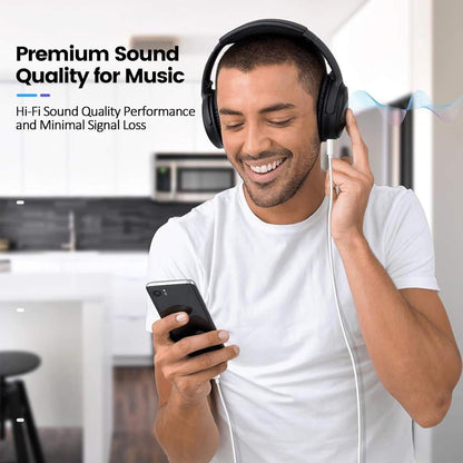 Oblinple Aux Cord for iPhone, 3.5mm Male Auxiliaire Cable Audio Jack Adapter, 3.3FT Auxiliary Cable for Car Home Stereo, Speaker, Headphone Jack Cable for iPad, iPhone 14 Pro 13 12 11