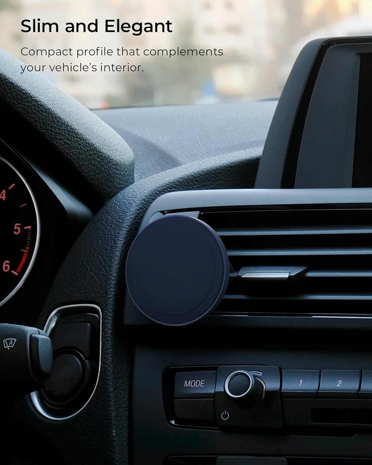 iOttie Velox Magnetic Car Mount Air Vent Phone Holder - Compatible With MagSafe iPhones Including 12, 13, 14, Pro, Pro Max, Mini, and Plus Models