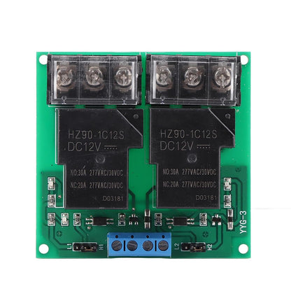 High Power Two Way Bidirectional Optocoupler Isolation Relay Module 30A YYGâ€‘3 for Home Automation System (12VDC)