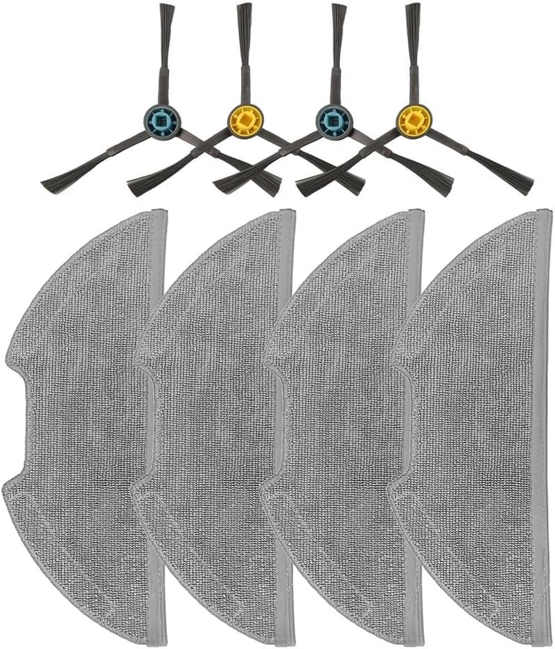 Cleaning Essentials - Panno mocio e spazzole laterali, compatibili con Eureka Series