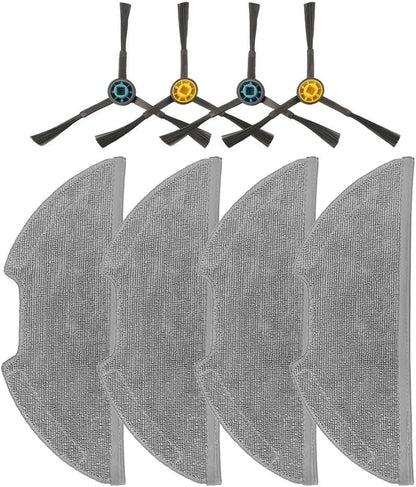 Cleaning Essentials - Panno mocio e spazzole laterali, compatibili con Eureka Series