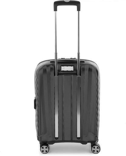 RONCATO Double Premium Expandable Cabin Trolley with Pocket/Backpack for Laptop, anthracite, Hand Luggage