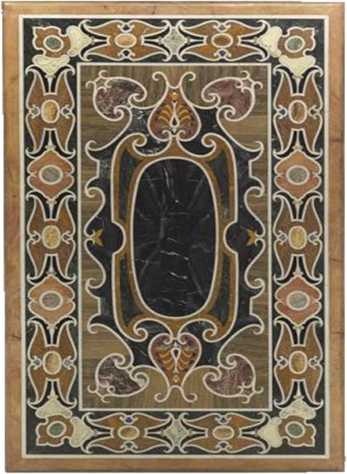 crafts look Very Beautiful Decorative Marble Inlay Dining Table Top Home Decor