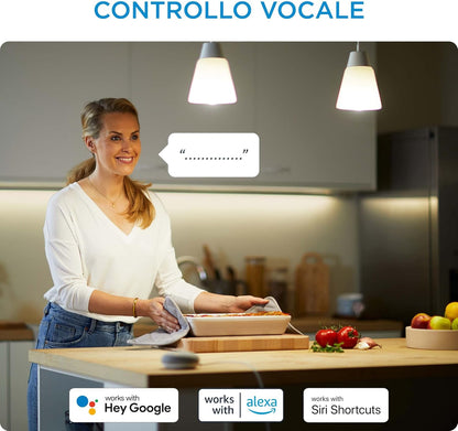 WiZ Smart SuperSlim WiFi Ceiling Light, White Cold White Dimmable Light, 16 W, Black, SpaceSense Technology, Voice Control (Alexa, Apple HomeKit, Google Home)