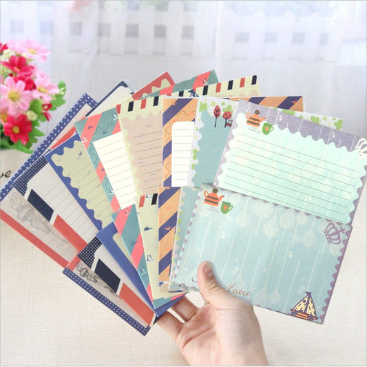 SCStyle 32 Cute Lovely Kawaii Special Design Writing Stationery Paper with 16 pcs Envelopes